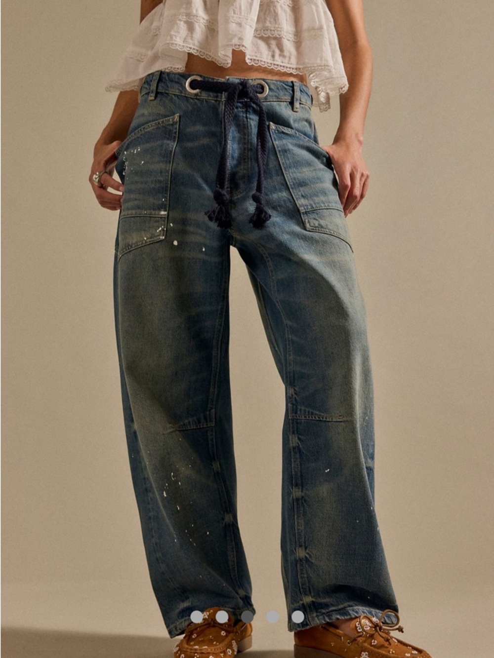 Moxie barrel jeans